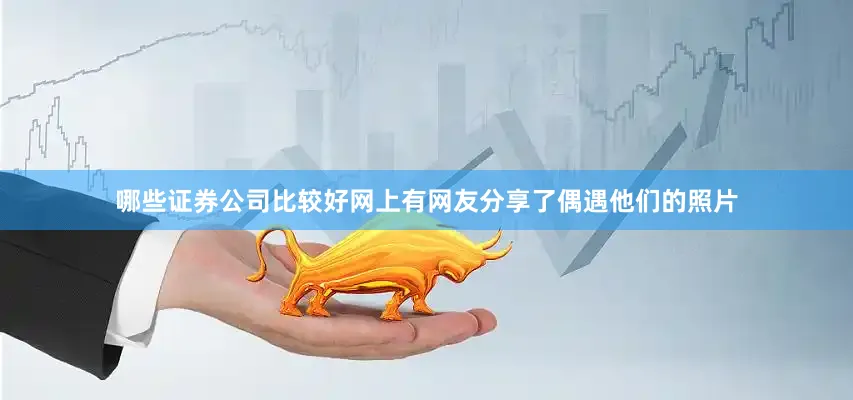 哪些证券公司比较好网上有网友分享了偶遇他们的照片