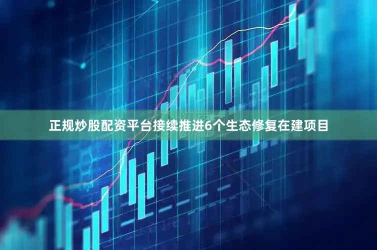 正规炒股配资平台接续推进6个生态修复在建项目